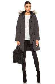 Canada Goose Kensington Poly-blend Parka In Gray