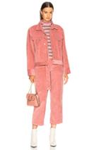 Sandy Liang Lucky Corduroy Jacket In Pink