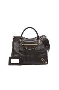 Balenciaga Velo Crossbody Aj In Black