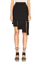 Opening Ceremony Panel Skirt In Black
