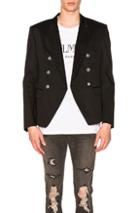 Balmain 6 Button Jacket In Black