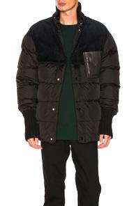 Marni Puffer Jacket In Black
