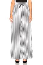 Mcq Alexander Mcqueen Japan Pants In White,stripes