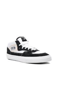 Gosha Rubchinskiy X Vans Half Cab High Sneakers In Black,white