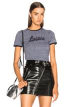 Loewe Loewe T Shirt In Blue,geometric Print