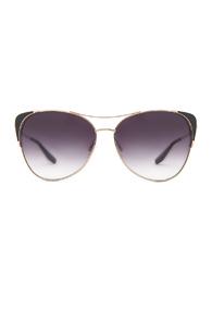 Barton Perreira Raphina Sunglasses In Metallics