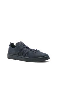 Adidas By Wings + Horns Leather Campus Sneakers In Blue
