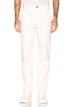 Acne Studios Satin Trousers In White