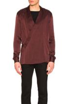Balmain Kimono Shirt In Purple