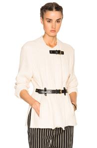 Isabel Marant Glasco Structured Quilt Jacket In Neutrals