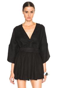 Iro Grenad Top In Black