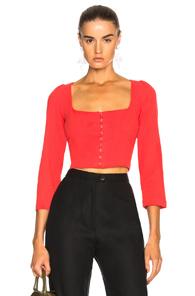 Mara Hoffman Runa Top In Red