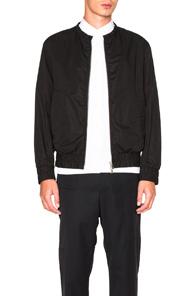 Marni Light Washed Cotton Twill Jacket In Black