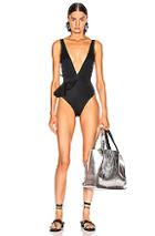 Redemption Frill Swimsuit In Black