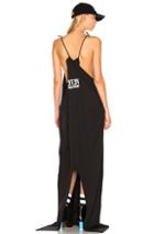 Vetements X Hanes Red Carpet Tee Dress In Black