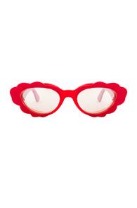 Super Andy Warhol Sunglasses In Red