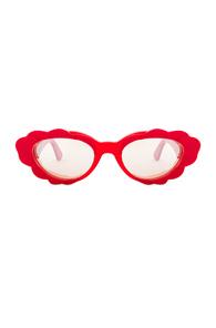 Super Andy Warhol Sunglasses In Red