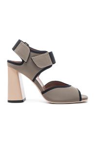 Marni Neoprene Heels In Gray