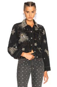 Isabel Marant Eloise Jacket In Black,gray