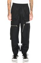 Off-white Art Dad Shuttle Track Pant In Black