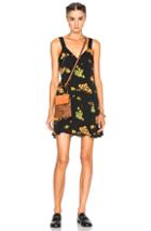 A.l.c. Serena Dress In Black,floral