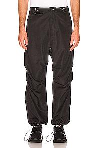 032c Adjustable Strap Pants In Black