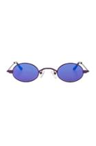Roberi And Fraud For Fwrd Doris Sunglasses In Purple