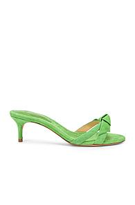 Alexandre Birman Cocktail Clarita Kitten Heel In Green