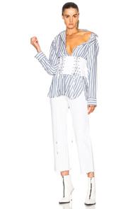Grlfrnd For Fwrd Mudler Corset Belt In White