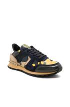 Valentino Sneakers In Blue,abstract