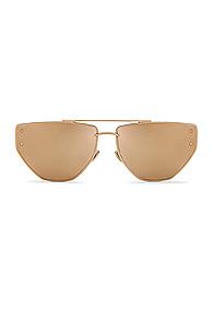 Dior Clan 2 Sunglasses In Metallic,yellow