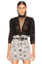 Isabel Marant Roscoe Top In Black