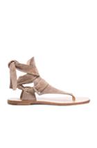 Rag & Bone Suede Mara Sandals In Gray