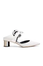 Proenza Schouler Leather Pumps In White