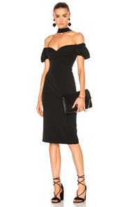 Alexis For Fwrd Calla Dress In Black