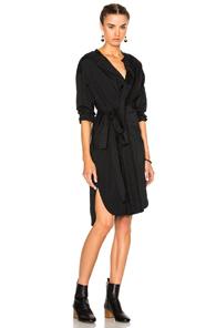 Isabel Marant Dias Silk Dress In Black