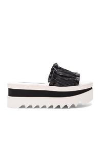 Stella Mccartney Slide Platforms In Black