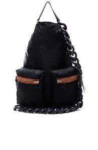 Raf Simons Backpack With Chain In Blue