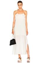 See By Chloe Spaghetti Strap Dress In White