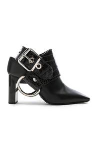 Alyx Leather Sling Heels In Black