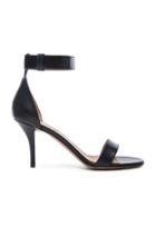 Givenchy Retra Leather Heels In Black