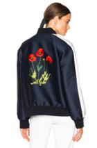 Stella Mccartney Lorinda Botanical Embroidery Jacket In Floral,blue