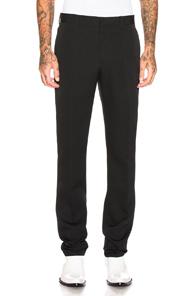Calvin Klein 205w39nyc Wool Gabardine Uniform Pant In Black