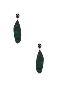 Rachel Comey Splitleap Earrings In Green