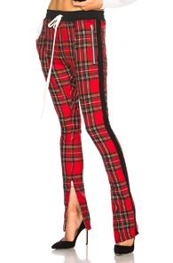 Fear Of God Tartan Trouser Pants In Red,checkered & Plaid