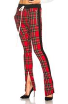 Fear Of God Tartan Trouser Pants In Red,checkered & Plaid