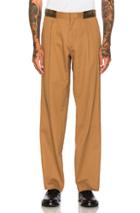 Kolor Cotton Trousers In Brown
