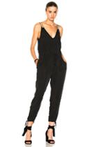 Calvin Rucker Ride Wit Me Jumpsuit In Black