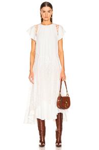 Chloe Lace Dress In White