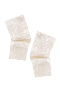 Carmen March Earrings In White